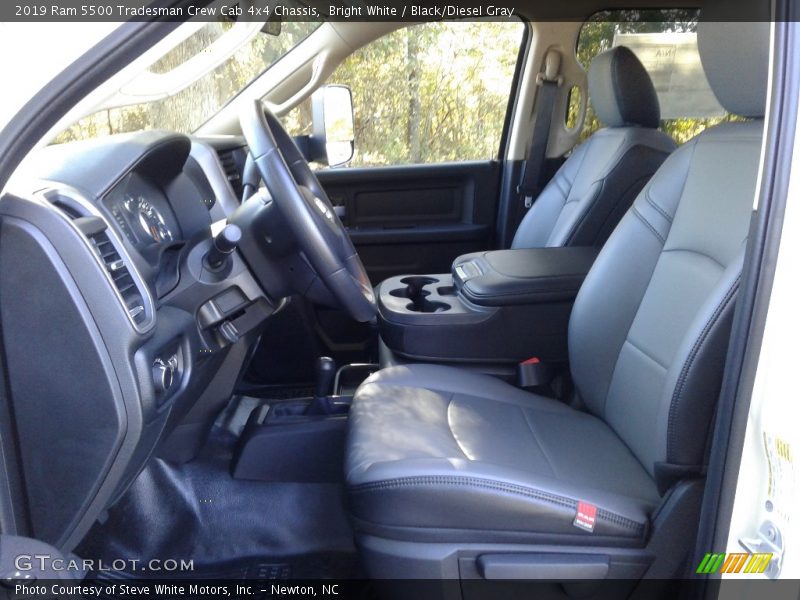 Bright White / Black/Diesel Gray 2019 Ram 5500 Tradesman Crew Cab 4x4 Chassis
