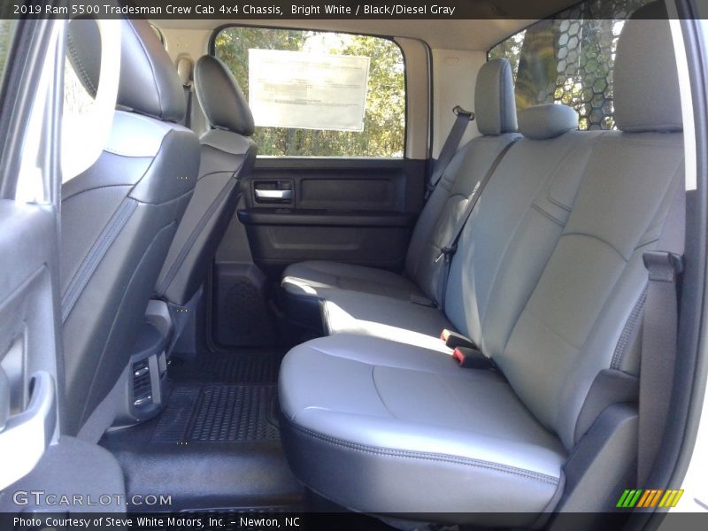 Bright White / Black/Diesel Gray 2019 Ram 5500 Tradesman Crew Cab 4x4 Chassis