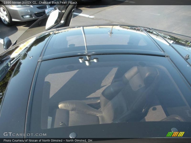 Charcoal Black Pearl / Black 1990 Nissan 300ZX GS