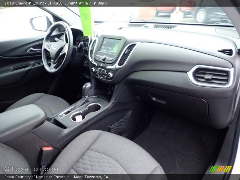 Summit White / Jet Black 2018 Chevrolet Equinox LT AWD