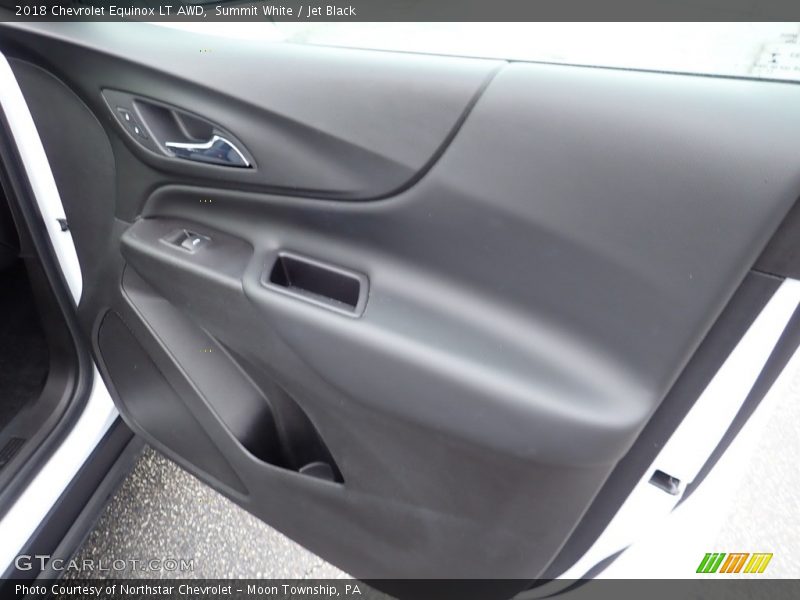 Summit White / Jet Black 2018 Chevrolet Equinox LT AWD