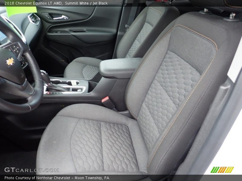 Summit White / Jet Black 2018 Chevrolet Equinox LT AWD