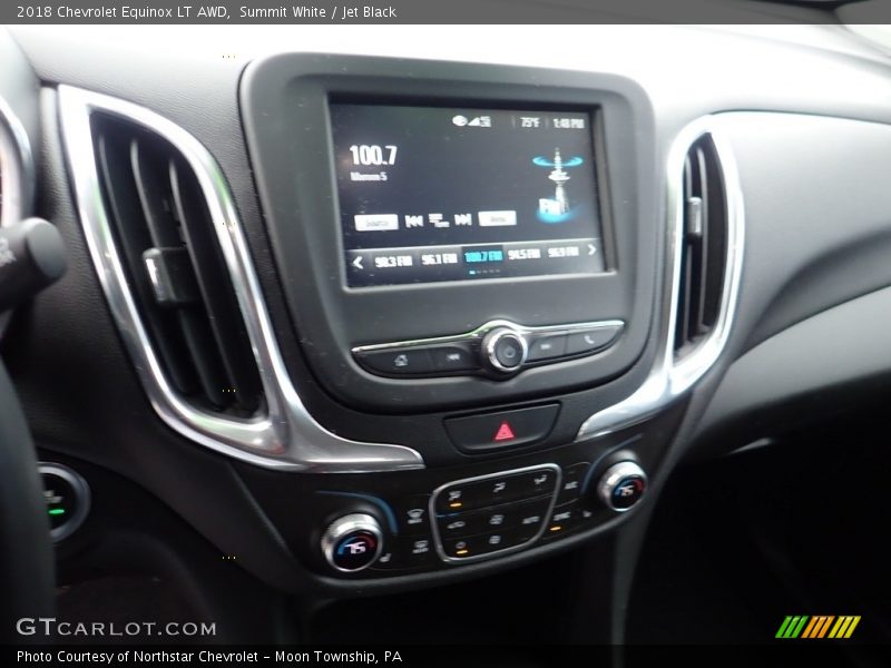 Summit White / Jet Black 2018 Chevrolet Equinox LT AWD