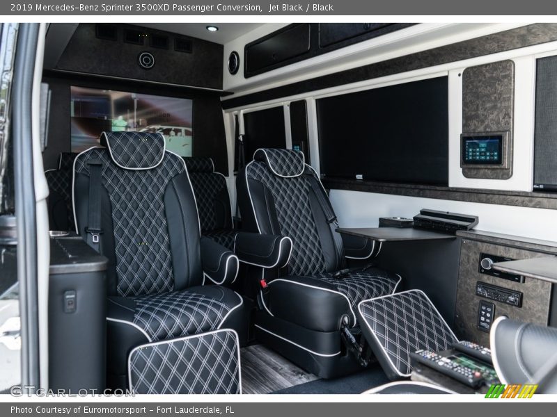  2019 Sprinter 3500XD Passenger Conversion Black Interior