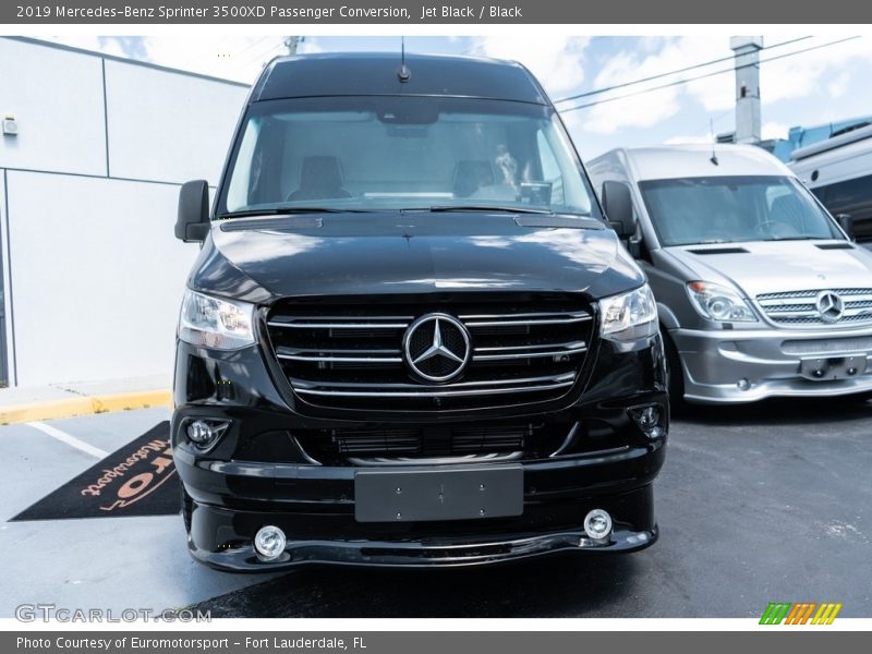 Jet Black / Black 2019 Mercedes-Benz Sprinter 3500XD Passenger Conversion