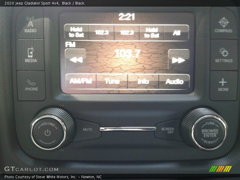 Black / Black 2020 Jeep Gladiator Sport 4x4