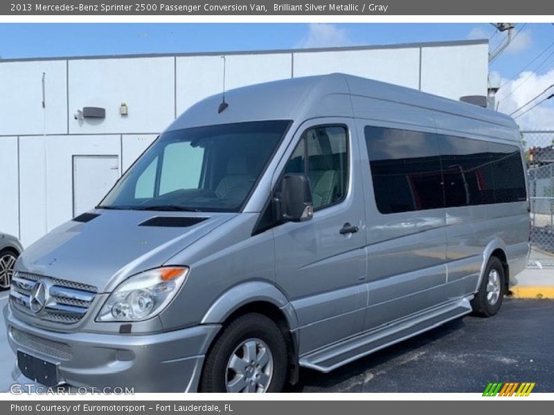 2013 Sprinter 2500 Passenger Conversion Van Brilliant Silver Metallic