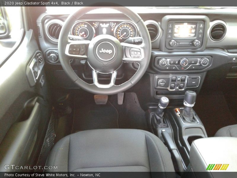 Black / Black 2020 Jeep Gladiator Sport 4x4