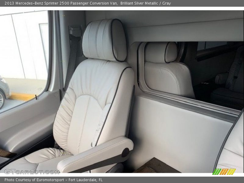 Brilliant Silver Metallic / Gray 2013 Mercedes-Benz Sprinter 2500 Passenger Conversion Van