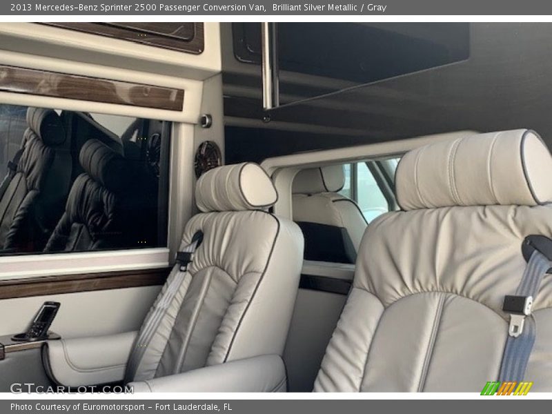 Brilliant Silver Metallic / Gray 2013 Mercedes-Benz Sprinter 2500 Passenger Conversion Van