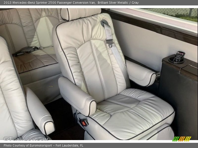 Brilliant Silver Metallic / Gray 2013 Mercedes-Benz Sprinter 2500 Passenger Conversion Van