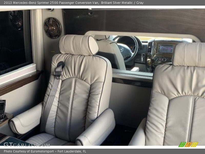 Rear Seat of 2013 Sprinter 2500 Passenger Conversion Van
