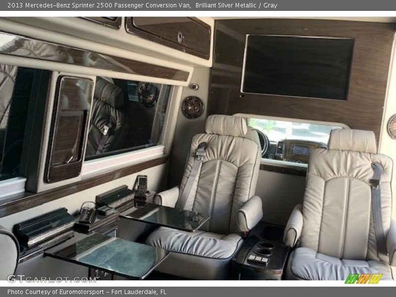 Rear Seat of 2013 Sprinter 2500 Passenger Conversion Van