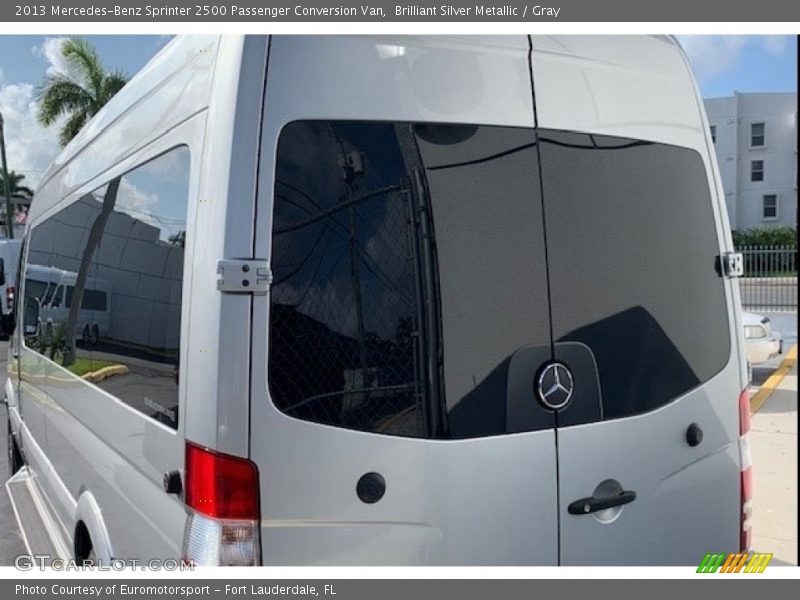 Brilliant Silver Metallic / Gray 2013 Mercedes-Benz Sprinter 2500 Passenger Conversion Van