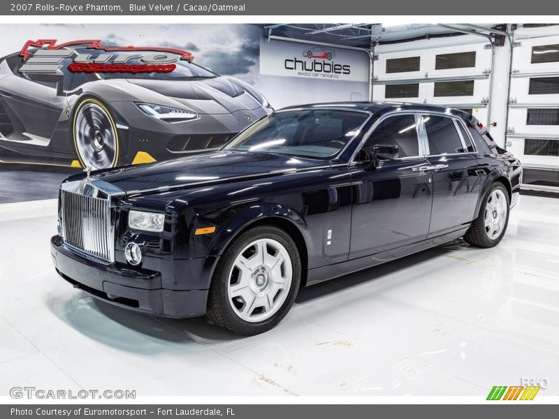 Blue Velvet / Cacao/Oatmeal 2007 Rolls-Royce Phantom