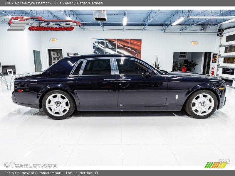 Blue Velvet / Cacao/Oatmeal 2007 Rolls-Royce Phantom