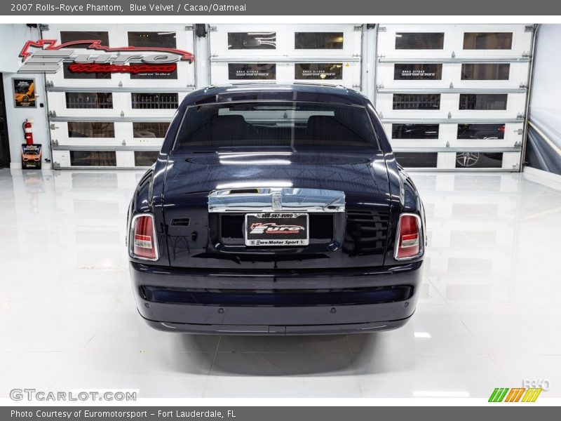 Blue Velvet / Cacao/Oatmeal 2007 Rolls-Royce Phantom