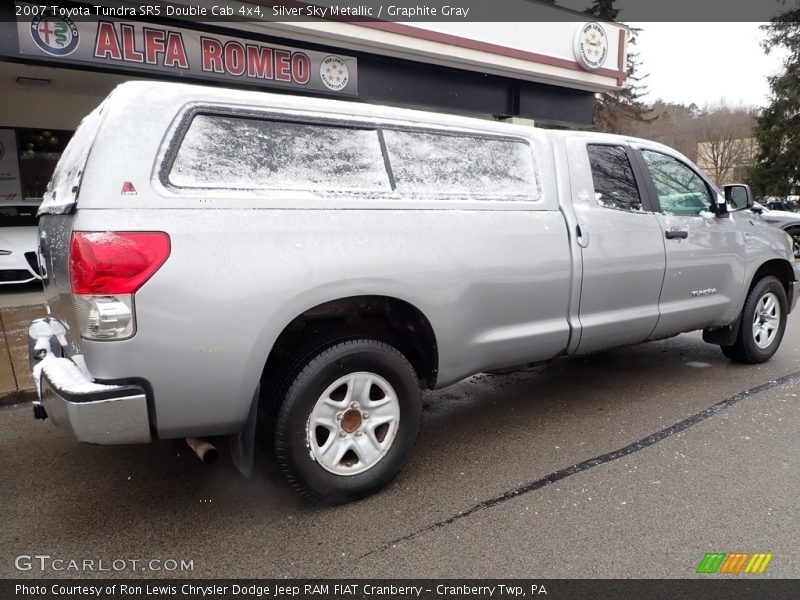 Silver Sky Metallic / Graphite Gray 2007 Toyota Tundra SR5 Double Cab 4x4