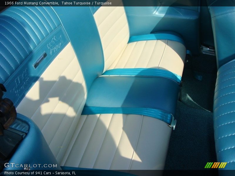 Rear Seat of 1966 Mustang Convertible