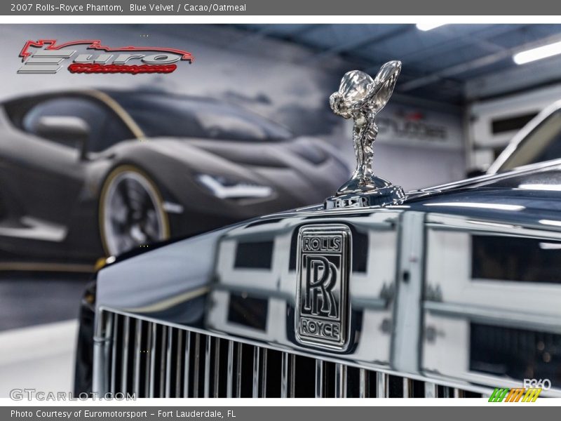 Blue Velvet / Cacao/Oatmeal 2007 Rolls-Royce Phantom