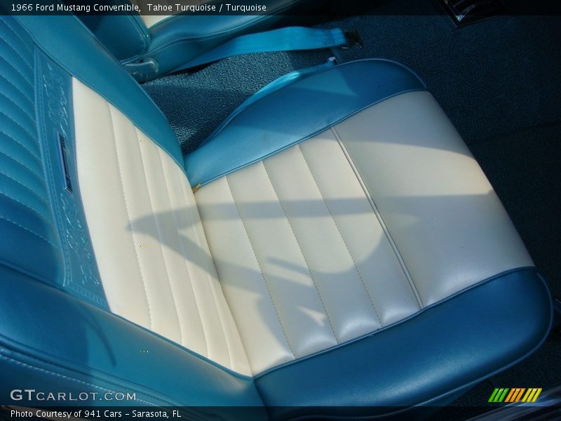 Front Seat of 1966 Mustang Convertible