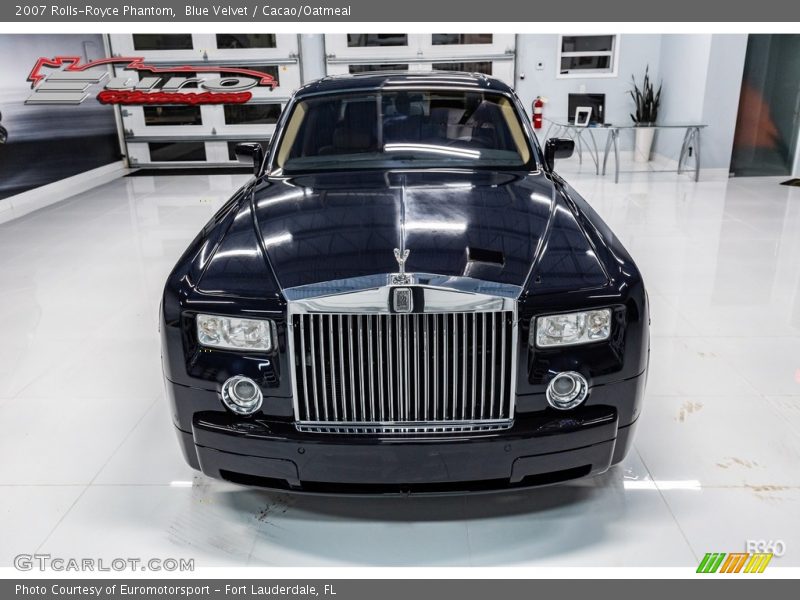Blue Velvet / Cacao/Oatmeal 2007 Rolls-Royce Phantom