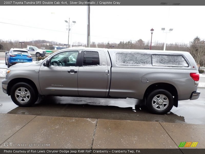 Silver Sky Metallic / Graphite Gray 2007 Toyota Tundra SR5 Double Cab 4x4