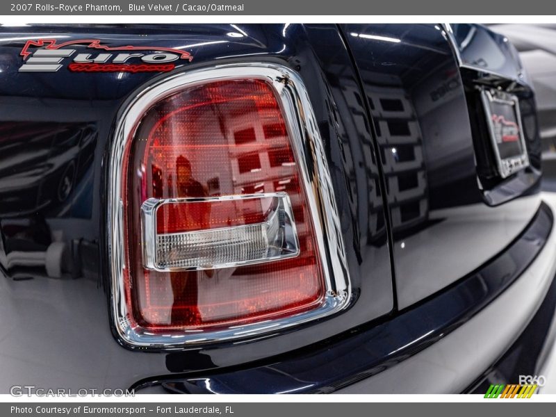 Blue Velvet / Cacao/Oatmeal 2007 Rolls-Royce Phantom