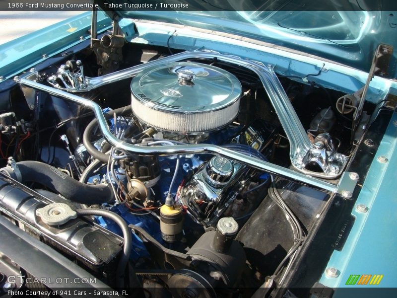  1966 Mustang Convertible Engine - 289 V8