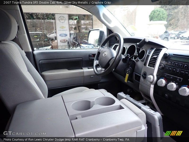 Silver Sky Metallic / Graphite Gray 2007 Toyota Tundra SR5 Double Cab 4x4