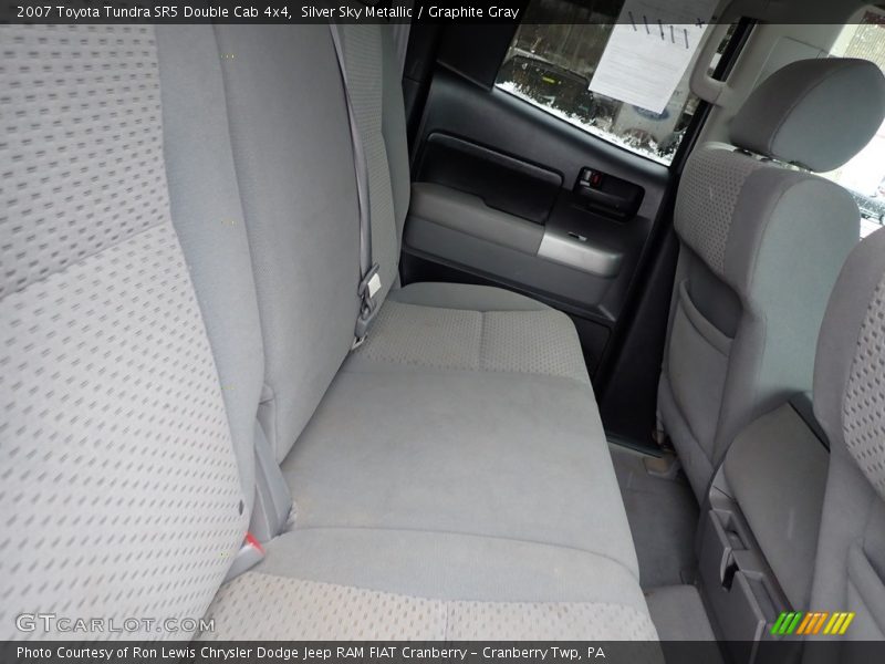 Silver Sky Metallic / Graphite Gray 2007 Toyota Tundra SR5 Double Cab 4x4