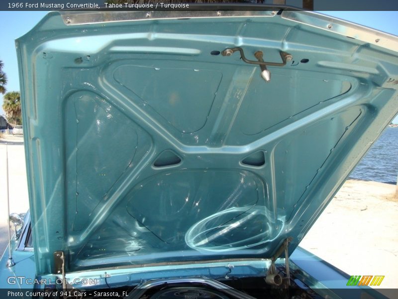 Tahoe Turquoise / Turquoise 1966 Ford Mustang Convertible