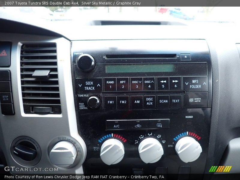 Silver Sky Metallic / Graphite Gray 2007 Toyota Tundra SR5 Double Cab 4x4