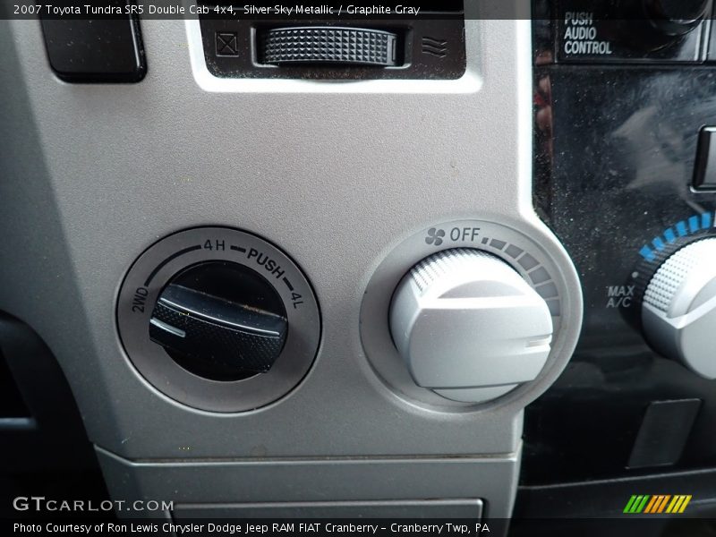 Silver Sky Metallic / Graphite Gray 2007 Toyota Tundra SR5 Double Cab 4x4