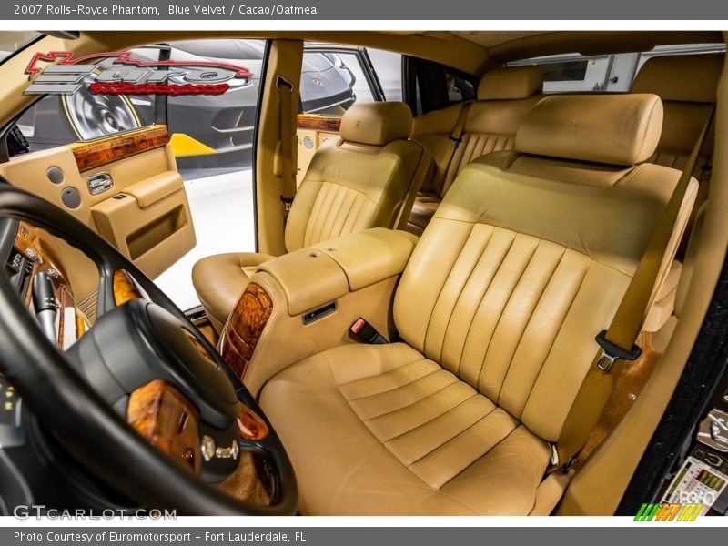 Blue Velvet / Cacao/Oatmeal 2007 Rolls-Royce Phantom