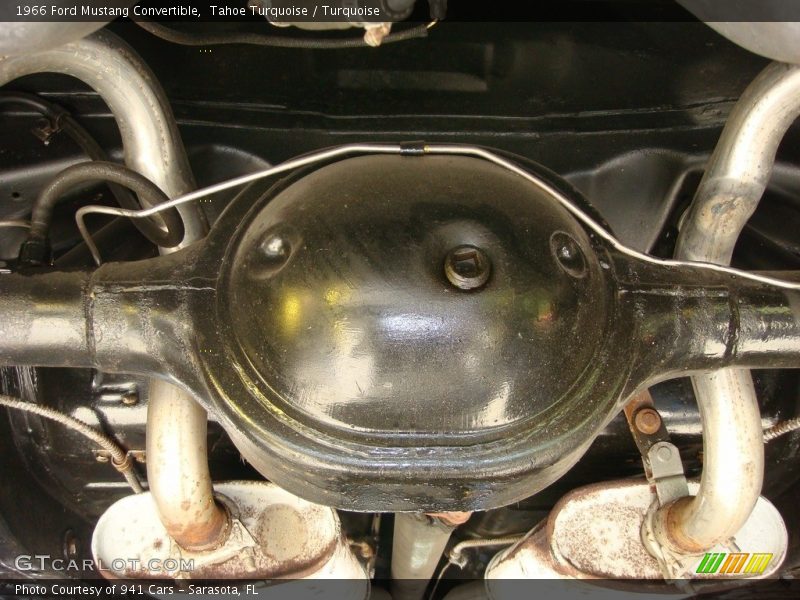 Tahoe Turquoise / Turquoise 1966 Ford Mustang Convertible