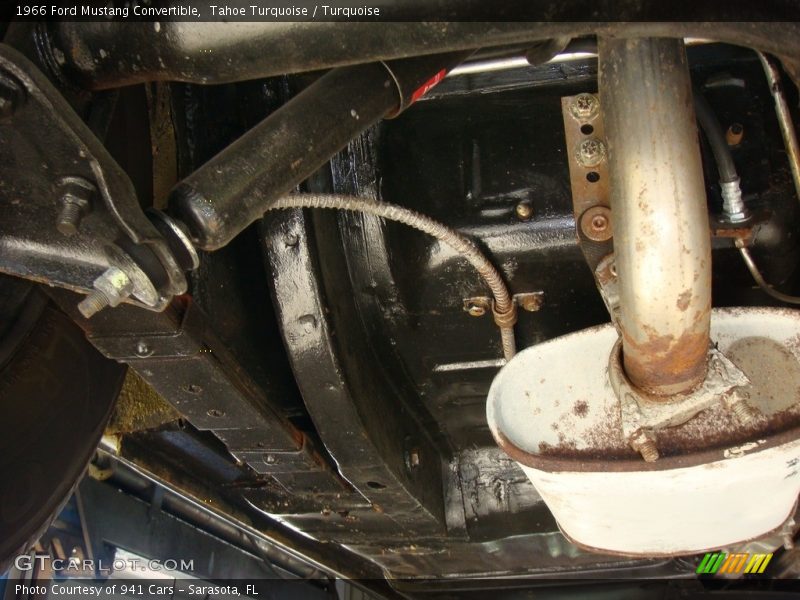 Tahoe Turquoise / Turquoise 1966 Ford Mustang Convertible