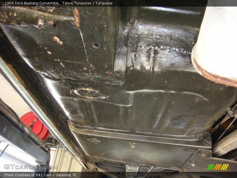 Tahoe Turquoise / Turquoise 1966 Ford Mustang Convertible