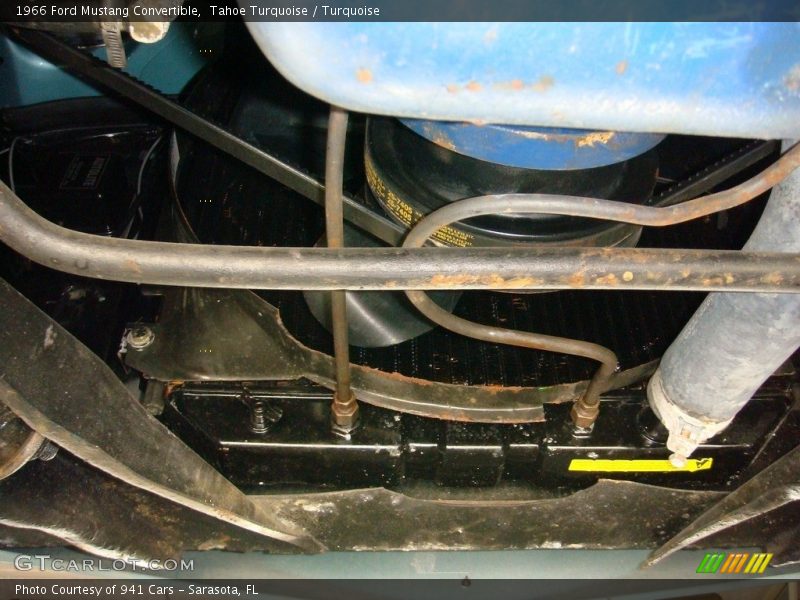 Tahoe Turquoise / Turquoise 1966 Ford Mustang Convertible
