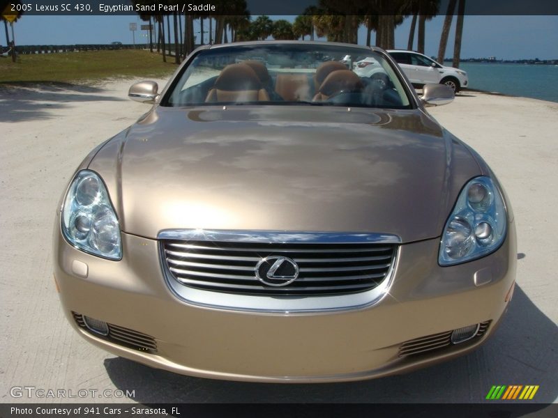 Egyptian Sand Pearl / Saddle 2005 Lexus SC 430