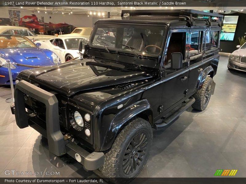  1987 Defender Arkonik Restoration 110 Hardtop Santorini Black Metallic