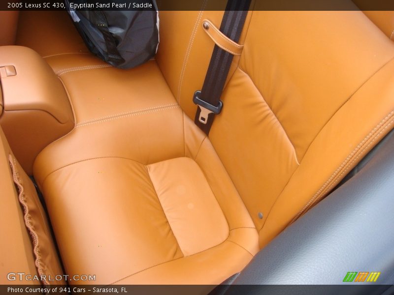 Egyptian Sand Pearl / Saddle 2005 Lexus SC 430