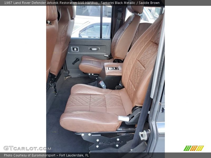 Rear Seat of 1987 Defender Arkonik Restoration 110 Hardtop