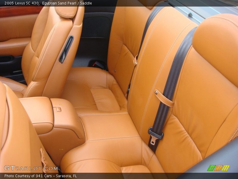 Egyptian Sand Pearl / Saddle 2005 Lexus SC 430