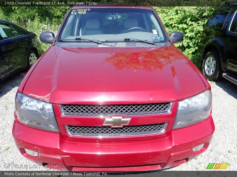 Red Jewel / Gray 2009 Chevrolet TrailBlazer LT 4x4