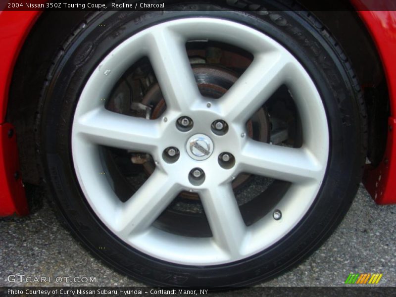 Redline / Charcoal 2004 Nissan 350Z Touring Coupe