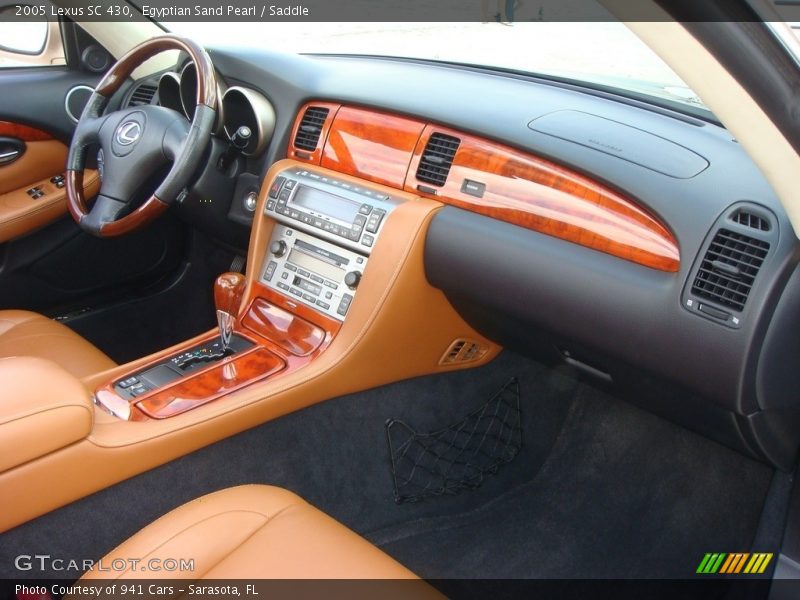 Egyptian Sand Pearl / Saddle 2005 Lexus SC 430