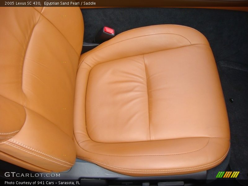 Egyptian Sand Pearl / Saddle 2005 Lexus SC 430