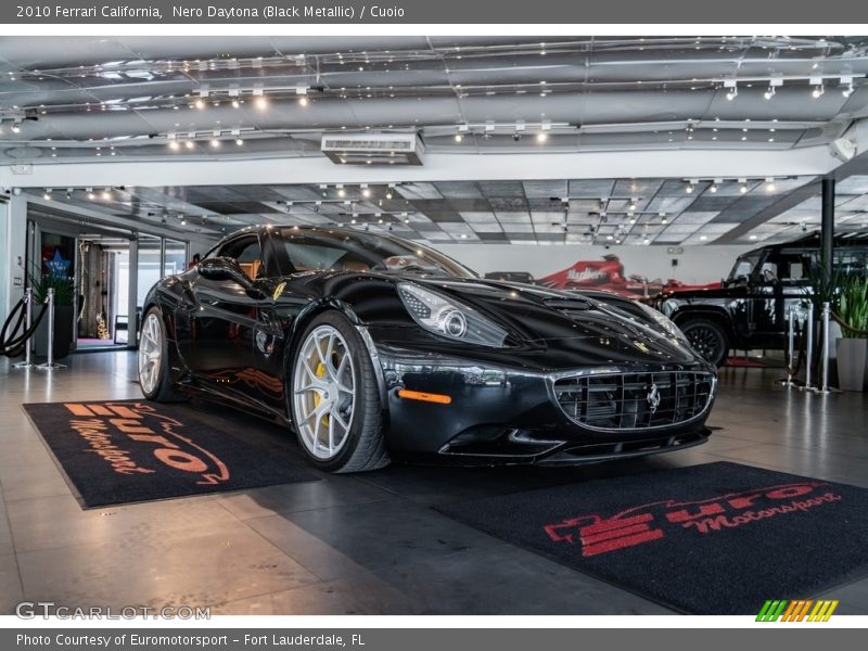 Nero Daytona (Black Metallic) / Cuoio 2010 Ferrari California