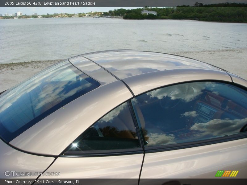 Egyptian Sand Pearl / Saddle 2005 Lexus SC 430